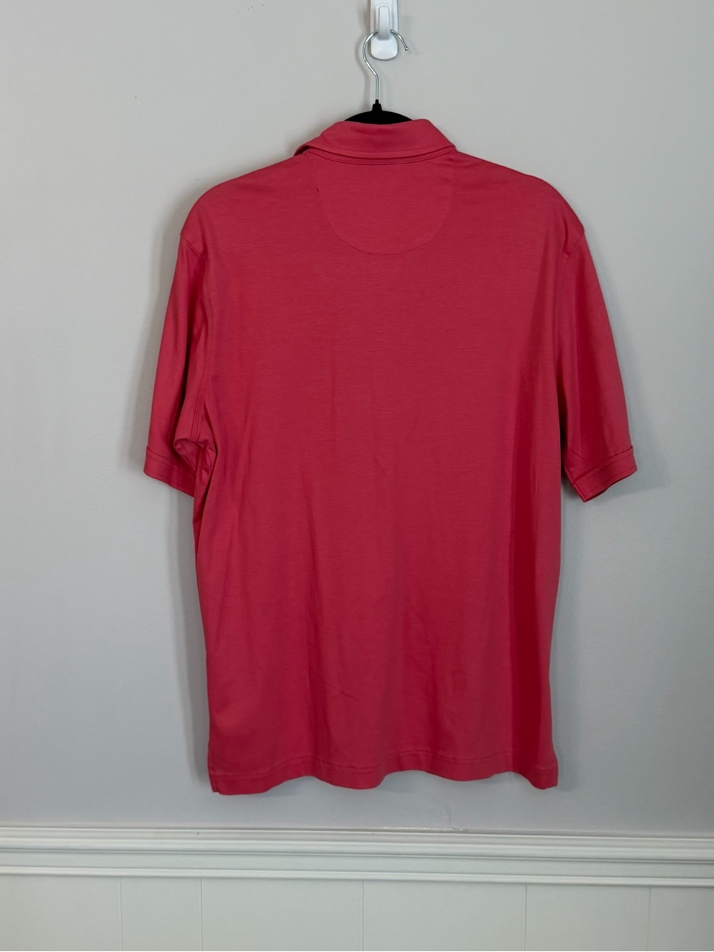 Daniel Cremieux Signature Collection Salmon Short Sleeve Button-Down Shirt M GUC - Picture 7 of 7